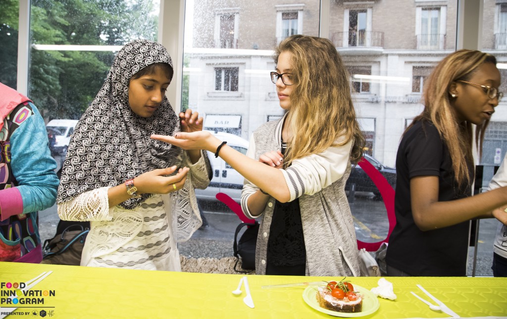 <img src=" food-revolution-officucina-sandwhich-making.jpg" alt="using senses for food revolution day workshop">