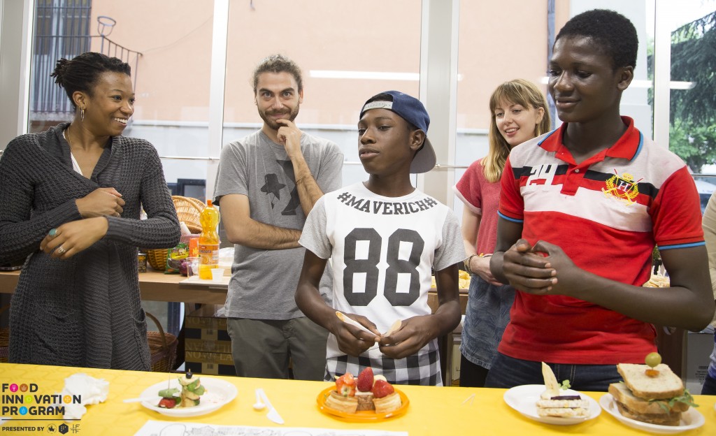 <img src=" sanwich-workshop-officucina.jpg" alt="school boys in officucina for food revolution">