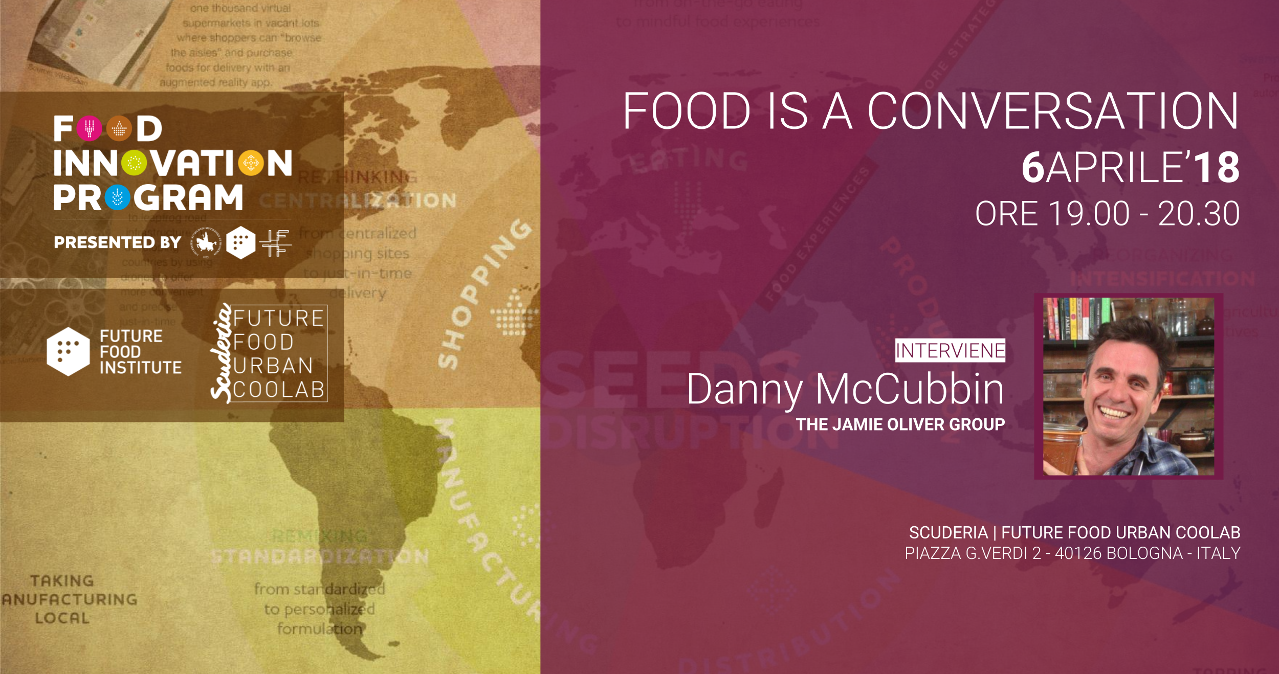 Food is a conversation con Danny McCubbin